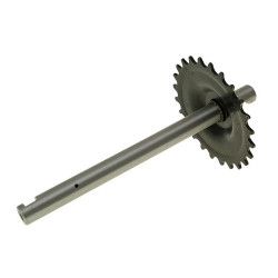 Crank With 24 Tooth Sprocket For Peugeot 103