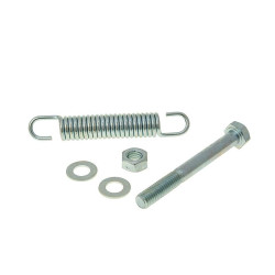 Main / Center Stand Bolt And Spring 85mm For Tomos A3, A35