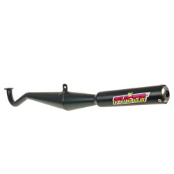 Exhaust Tecno Boss Black For Puch Maxi