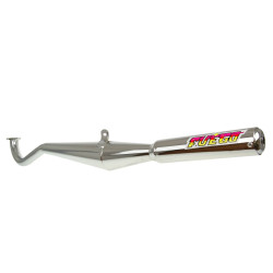 Exhaust Tecno Boss Chromed For Puch Maxi