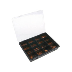 Gasket / Seal Ring Assortment Copper (400 Pieces)