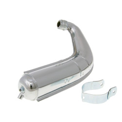 Exhaust Chromed For Mobylette GAC 40, 50
