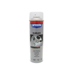 Clear Lacquer Presto Glossy Finish For Spray Paints 500ml