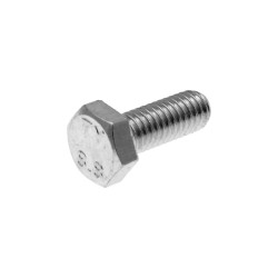 Hex Cap Screws / Tap Bolts DIN933 M6x16 Full Thread Zinc Plated Steel (50 Pcs)