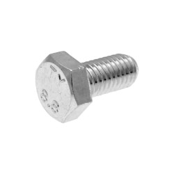 Hex Cap Screws / Tap Bolts DIN933 M8x16 Full Thread Zinc Plated Steel (50 Pcs)