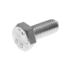 Hex Cap Screws / Tap Bolts DIN933 M8x20 Full Thread Zinc Plated Steel (50 Pcs)