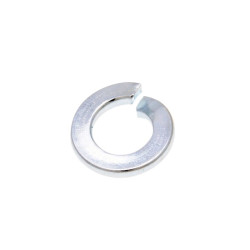 Spring Washers DIN127 For M6 Zinc Plated Single Coil (100 Pcs)