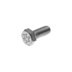 Hex Cap Screws / Tap Bolts DIN933 M5x12 Full Thread Stainless Steel A2 (50 Pcs)