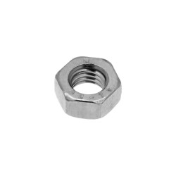 Hex Nuts DIN934 M5 Stainless Steel A2 (100 Pcs)