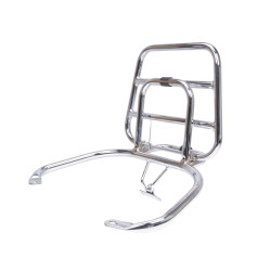 Rear Luggage Rack Folding Chrome For Vespa LX, LXV, S = 25775