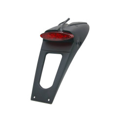 Rear Fender W/ Brake Light LED Red For Supermotard, Enduro