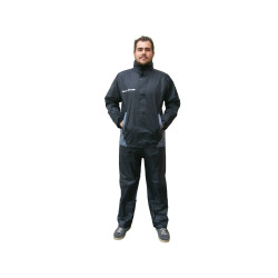 Rain Suit S-Line Black 2-piece - Size XL
