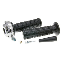 Throttle Control / Throttle Tube Rubber Grip Set Domino 2.9°/ 15-25mm Lario - Universal