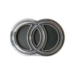 Emblem / Badge Gilera Plastic To Plug, Chromed For Gilera Runner