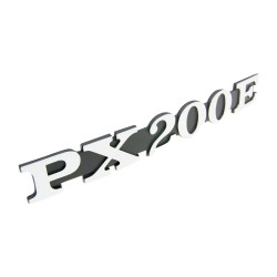 Side Cover Badge "PX200E" For Vespa PX 200 E