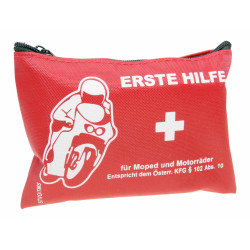 First Aid Kit Pouch For Motorcycle, Geared Bike, Scooter