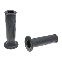 Handlebar Rubber Grip Set Domino 0300 On-road Yamaha Style Open End Grips