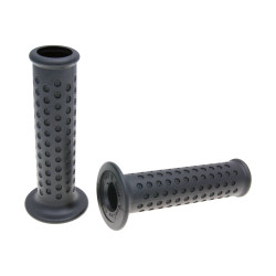 Handlebar Rubber Grip Set Domino 5239 Scooter Piaggio Style Open End Grips