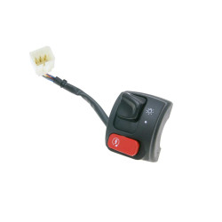Right-hand Switch Assy For E-starter, W/ Light Switch For MBK Booster NG, Yamaha BWs NG, Jog R, Slider