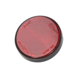 Reflector Round 55mm Red Color, Screwable
