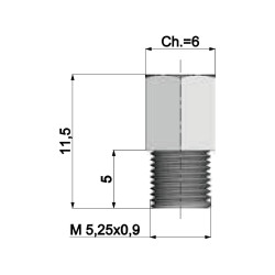 Carburetor Main Jet Polini For Mikuni - 170