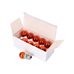 Bulb RY10W BAU15s 12V 10W Orange - 10 Pcs