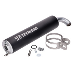 Silencer Tecnigas Aluminium Black For Triops