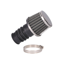 Air Filter Power Filter 17 / 21mm For Moped With 15mm Bing Carburetor