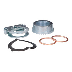 Exhaust Manifold Mounting Part Set 28mm 5-part For Simson KR51/1, KR51/2, S50, S51, S53, S70, S83, SR4-1, SR4-2, SR4-3, SR4-4, SR50, SR80