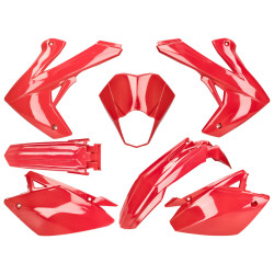 Fairing Kit Complete Red For Rieju MRT 50