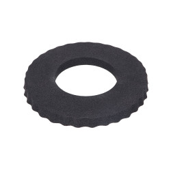 Fuel Filler Neck Foam Rubber Ring 120x60x10mm Black For Simson S50, S51, S53, S70, S53, SR50, KR51/1, SR4-1-SR4-4 KR51/2
