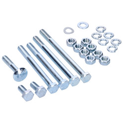 Footrest Bar, Foot Brake Lever, Engine Mount, Main Stand Standard Parts Set For Simson S50, S51, S53, S70, S83