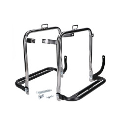 Luggage Rack Set Right And Left, Chromed For Simson S50, S51, S70
