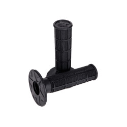 Handlebar Rubber Grip Set ProTaper Single Density Half Waffle Black