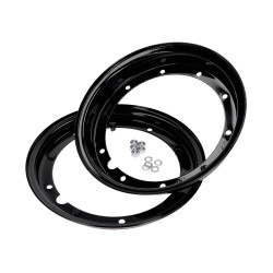 Rim 10 Inch 2.10x10 Black For Vespa PV, ET3, PK, S, XL, XL2, 125, GT, Sprint, PE, Lusso, T5, LML Star, Deluxe And More