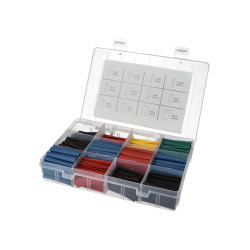 Shrink Tubing Set Colored, 560-piece
