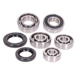 Gearbox Bearing Set W/ Oil Seals For Yamaha X-Max, X-City, Aprilia Leonardo, Malaguti Madison 250-300 4-stroke LC