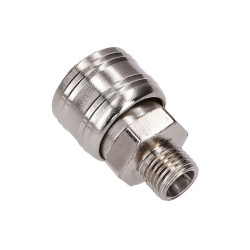 Air Line Quick Coupler Male Thread 1/4 Inch BSP