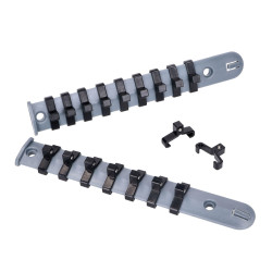 Wrench Socket Storage Rail Set 1/4 Inch