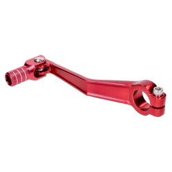Gear Shift Lever Foldable, Anodized Aluminum, Red For Simson S50, S51, S53, S70, S83