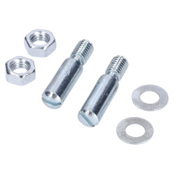 Brake Lever And Clutch Lever Mounting Screws Short 6x25mm For Simson S50, S51, S53, S70, S83, SR50, SR80, KR51/2
