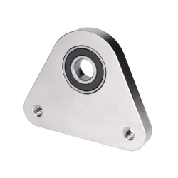 Rear Wheel Bearing Plate Swiing Racing Stainless Steel For Piaggio Ciao, Si, Bravo, Boxer