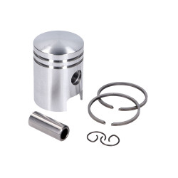 Piston Set 12mm 50cc 38mm For Puch Maxi, 2-speed, 3-speed, DS, MS, P1, X30