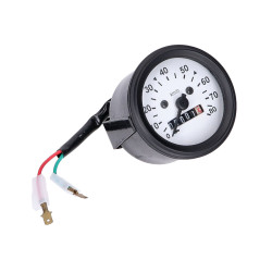 Speedometer 80km/h Round Shape 60mm For Puch, Simson, Kreidler, Sachs Zündapp And Others