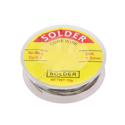 Solder Wire Reel 0.5mm, 10g, Lead-free