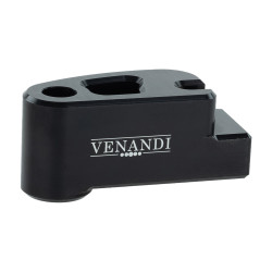 Spacer Venandi CNC, Rear Brake Plate Stopper, Black For Simson