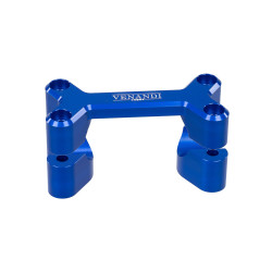 Handlebar Mount Venandi Dogbone CNC Blue For Simson S50, S51