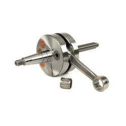 Crankshaft -BGM Evolution 52mm Stroke, 105mm Conrod (standard), Ø=90mm Webs- Piaggio Maxi 2-stroke, Aprilia SR125, Gilera Runner 125FX, 180FXR, Italjet Dragster 125, 180, Piaggio SKR125, SKR150, Typhoon 125, Skipper125, Skipper150, Hexagon 125EX, 150EX