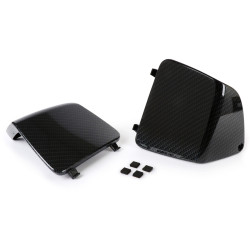 Maintenance Flap Set Interior Trim Moto Nostra Leg Shield Carbon Style For Vespa GT, GTL, GTV, GTS 125-300 03-, HPE, Supertech, Supersport, Touring