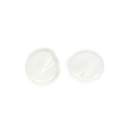 Pair Of Covers For Mirror Hole -BGM PRO- Vespa GTS 125-300 (ZAPMA3100, ZAPMA3200, ZAPMA3300) GTS HPE, Supertech (ZAPMA3600) - White (544)